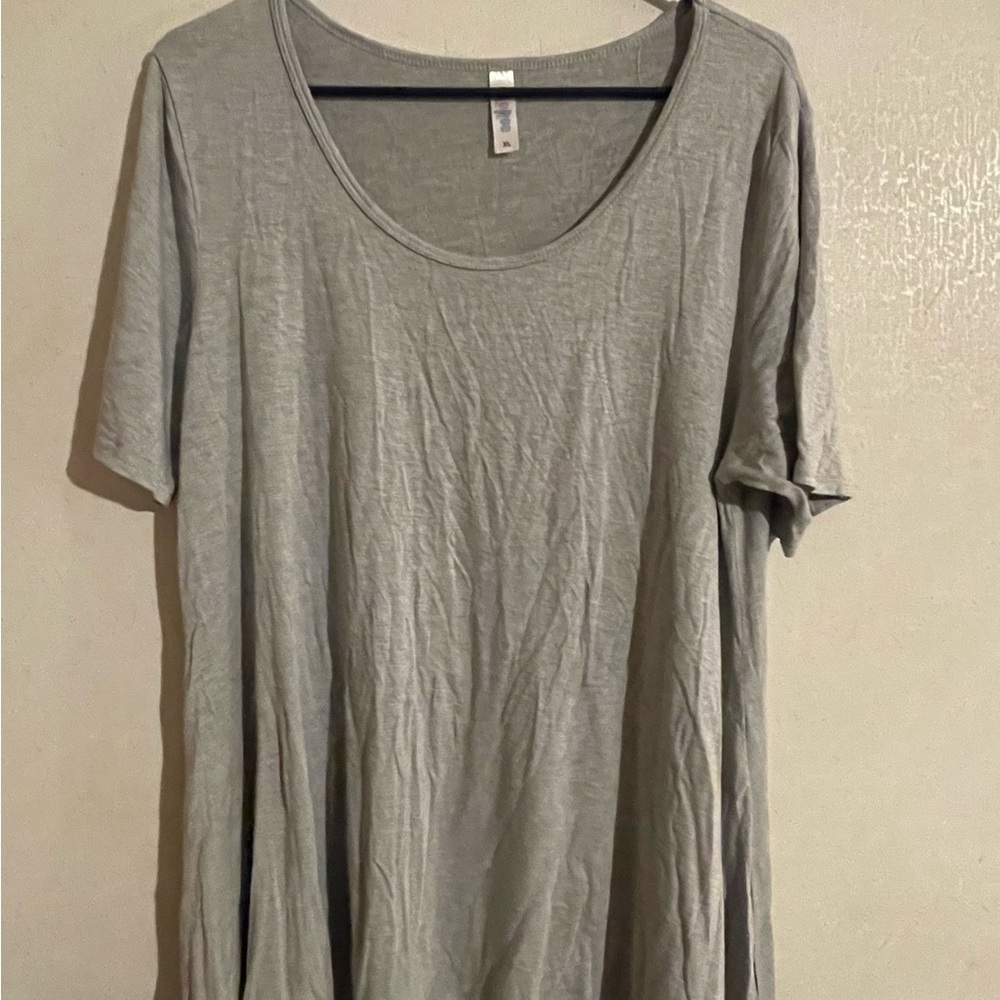 Gray Women's Top Lularoe